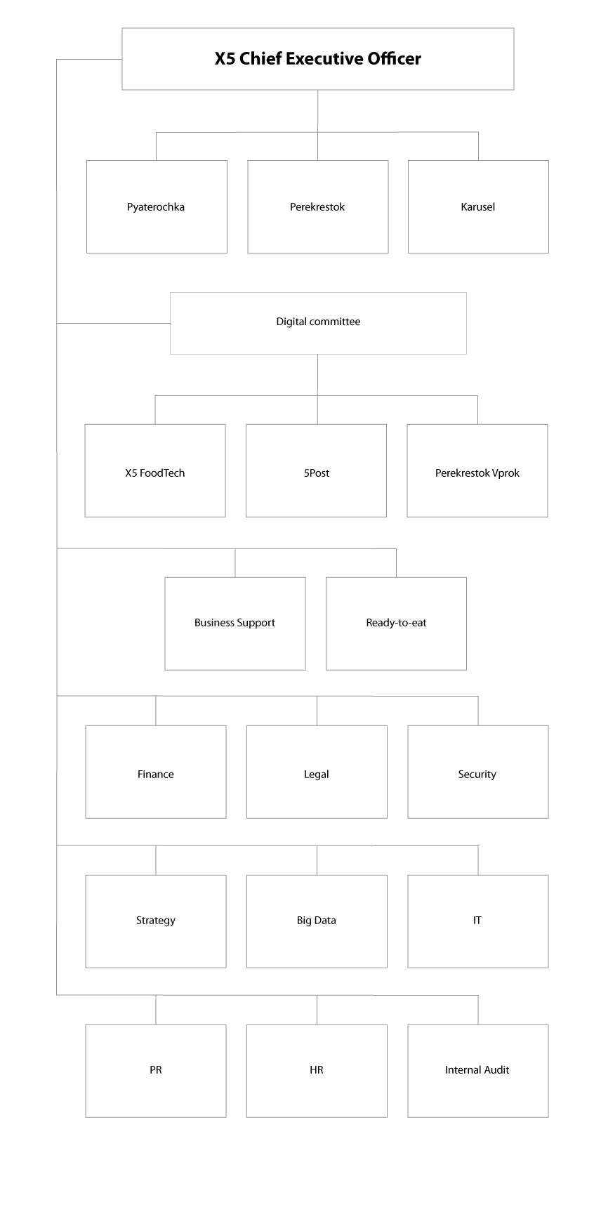 company structure organizational structure format